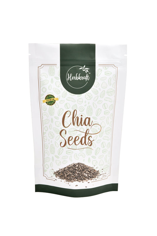 Herbkraft Raw Chia Seeds 250GM