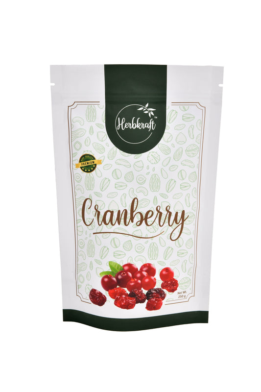 Herbkraft Dried Cranberries 250GM