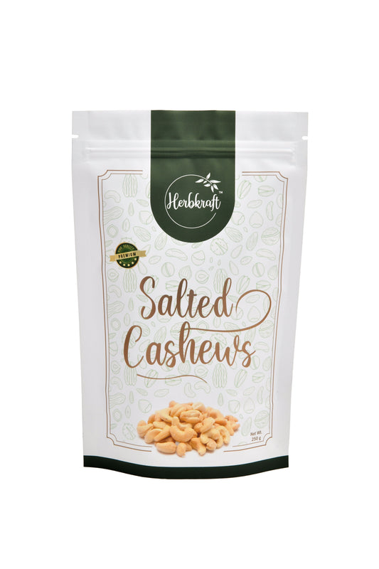 Herbkraft Salted Cashews 250gm