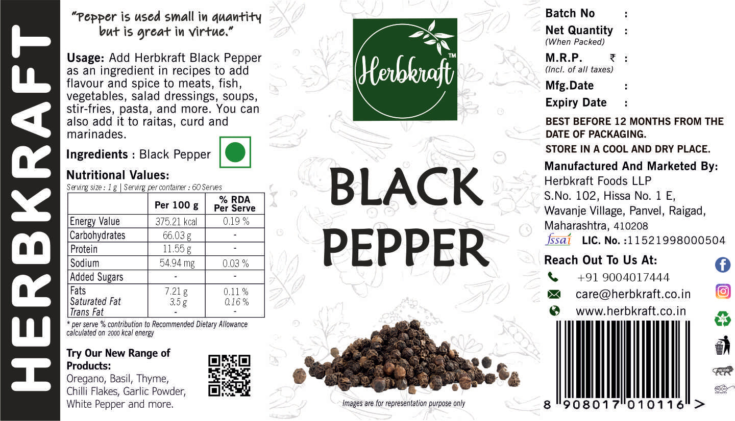 Herbkraft Black Pepper