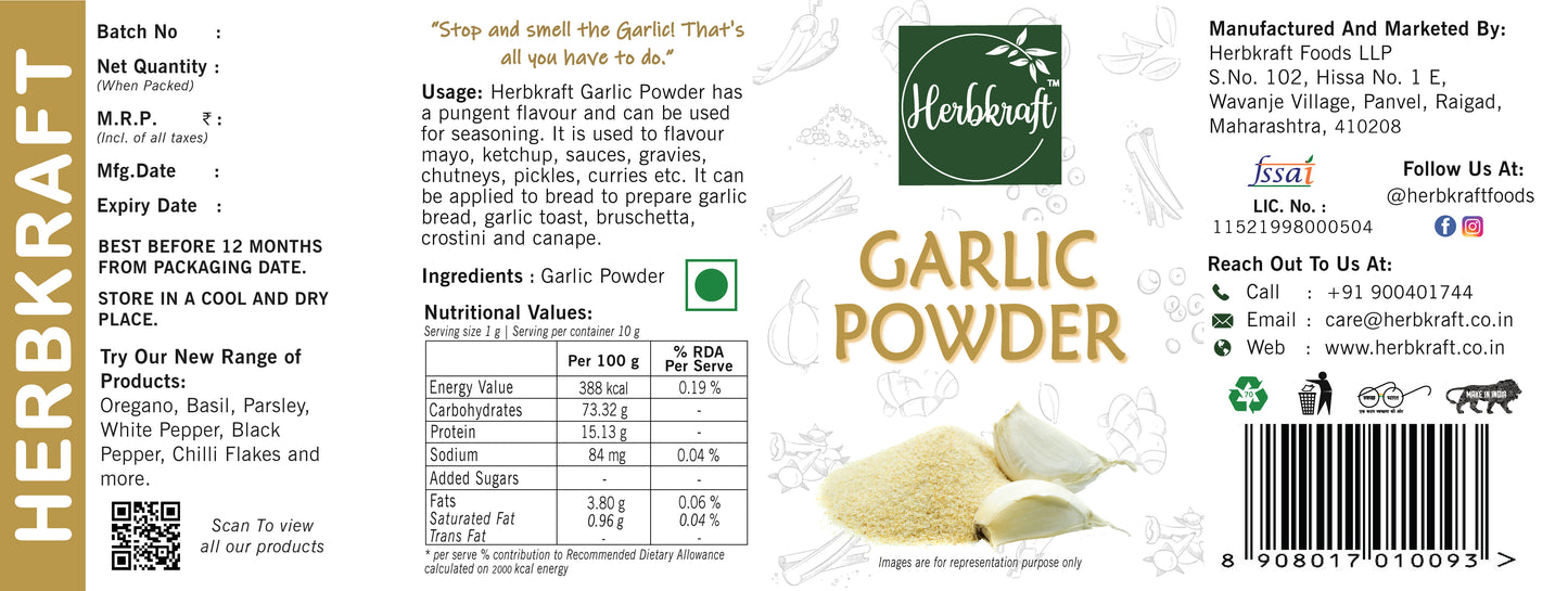 Herbkraft Garlic Powder