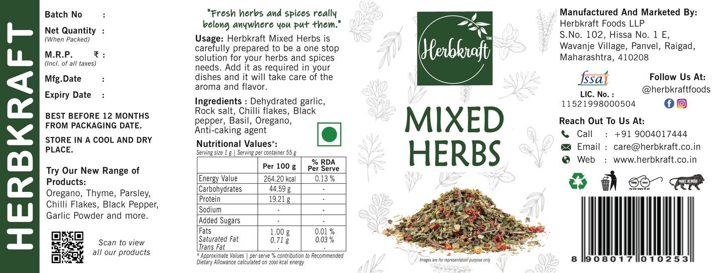 Herbkraft Mixed Herbs