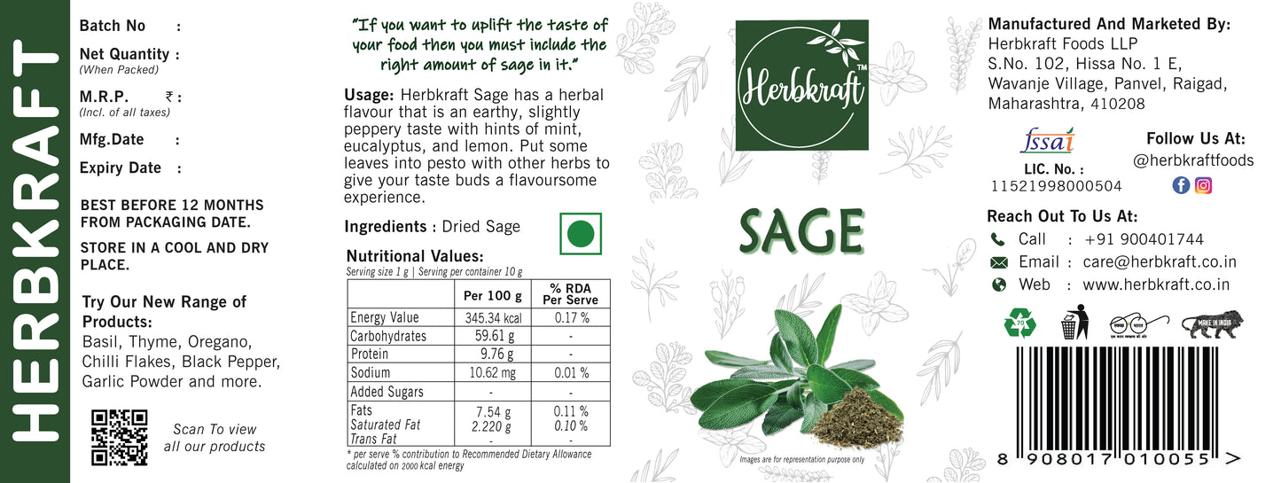 Herbkraft Sage